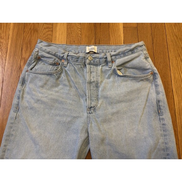 Citizens of Humanity Dahlia Bow Leg Baby Roll Jeans Denim Baggy Frequency 31 - Picture 4 of 12